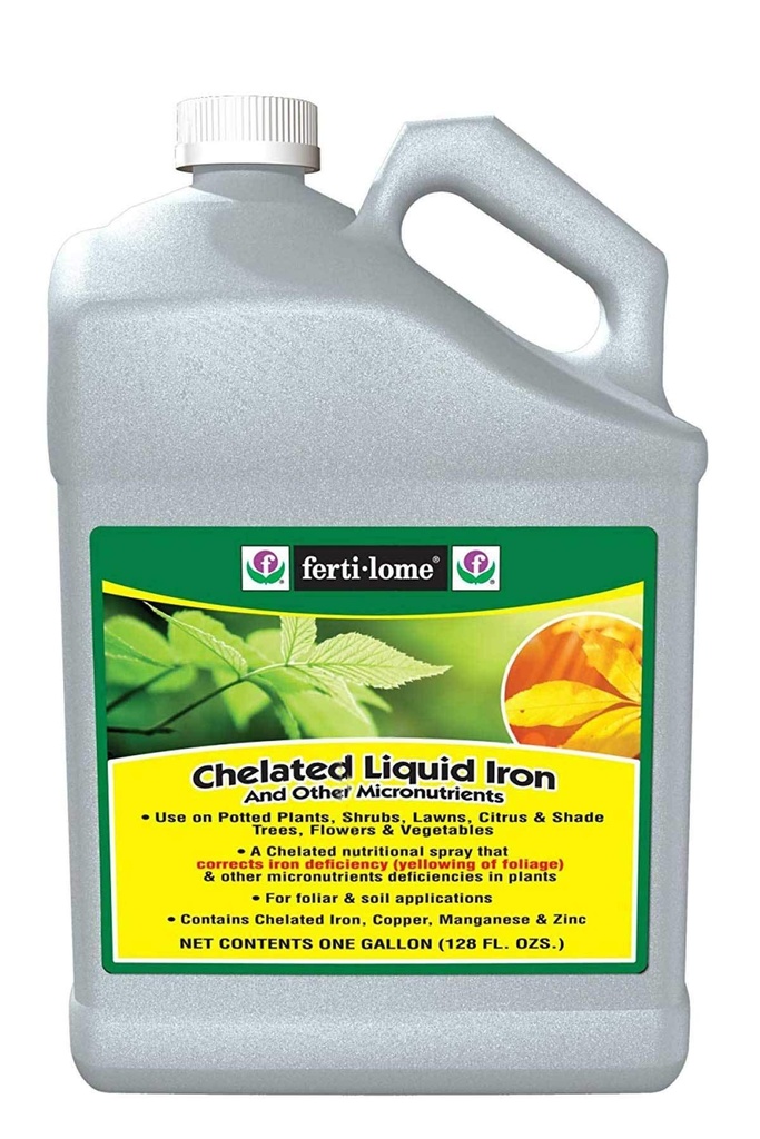 Fertilome Kelateeritud Vedel Raud, 1 Gallon