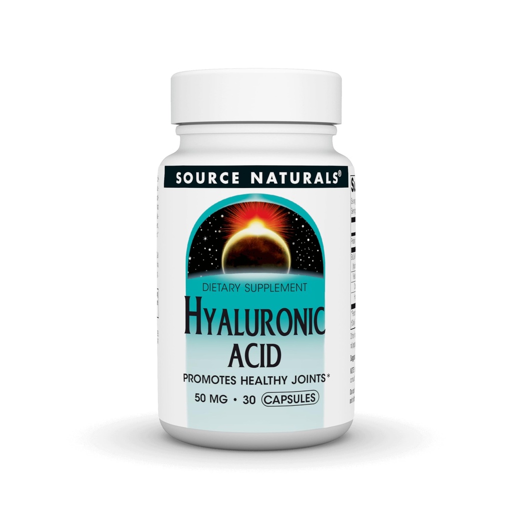 Allikas Looduslik hüaluroonhape, soodustab tervislikke liigeseid *, 50 mg - 60 kapslit