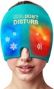 Migreen Relief Cold Cap - korduvkasutatav Gel Ice Pack Head Wrap peavalu, Puffy Eyes, Siinus Surve, Hangover - 360° Compression Migreeni müts naistele ja meestele - jahutuskork pinge ja stressi leevendamiseks