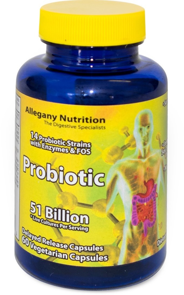 Probiootikum 60 kapslit 51 miljardit