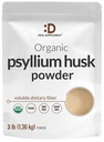 DEAL TÄIENDAMINE Orgaaniline Psyllium Husk Powder, 3lbs (48oz) – Maitsestamata Taimne Lahustuv Dieet Fiber – Soolestiku Ja Seedimise Tervis – Suurepärane Küpsetamiseks Ja Keto Sõbralik, Gluteenivaba, Non-GMO