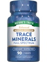 Nature's Truth Trace Minerals Supplement joodi | 90 tabletti | Enhanced Mineral Booster | Non-GMO & Gluteeni tasuta täiendada