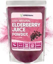 XPRS Nutra Elderberry Juice Powder - Elderberry Powder Organic Fruit Juice Mix - Powdered Elderberries Supplement Rich vitamiine A ja C (16 oz)