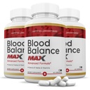 Justified Laboratories Blood Balance Max - 60 Capsules, Pack of 3 - Advanced Circulatory Support Formula with a Blend of Herbs & Vitamins - 90 Servings