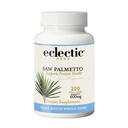 Eklektiline ürdi - Saw Palmetto kapslid | Kuseteede ja eesnäärme tervise täiendus meestele | Toetab meeste tervist | Mitte-GMO, vegan, gluteenivaba (120 CT | 600 mg)