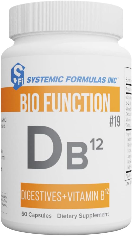 Süsteemsed valemid DB12 Digest VIT. B12 - seedeained + vitamiin B12. B12 valem täiustatud B12 imendumisega.