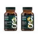 Gaia maitsetaimed Ashwagandha juur - valmistatud orgaanilisest Ashwagandha juurest - 120 Vegan Vequid Phyto-Capsules & Thyroid Support - Tervisliku Metaboolse tasakaalu ja üldise heaolu toetamine - 120 Vegan Vegani vedelik Phyto