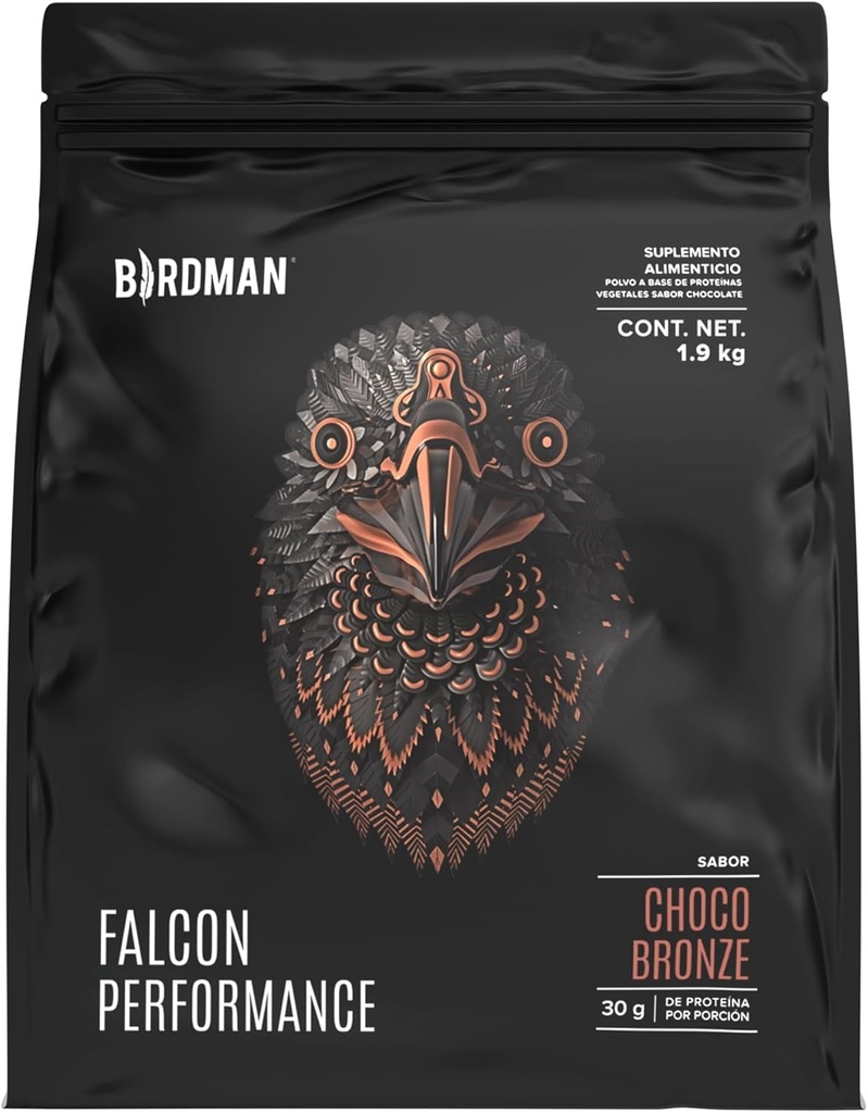 BIRDMAN Falcon Performance Premium Sport Protein Powder Plus Kreatiin, 31 g valku ja 5 g kreatiini serveerimise kohta, ei põletikku, ei akne, šokolaadi maitse | 1,9 kg