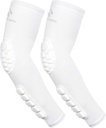 2PCS polsterdatud küünarvarre varrukad Compression Arm Protective Support