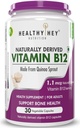 100% looduslik vitamiin B12 - toetab immuunsüsteemi tervist | mittesünteetilised, mittekeemilised | 30 Veg kapslid