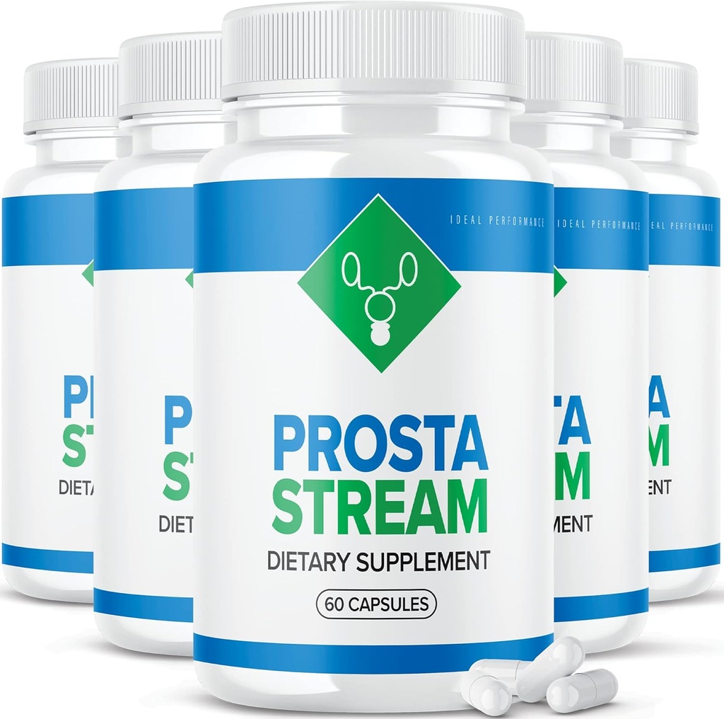 IDEALNE TULEMUSLIKKUS (5 pakendit) Prosta Stream Prostate Supplement Prostastream Pills (300 kapslit)