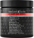 Formulatsioon Tehas Terase süda: 10-in-1 Metaboolne Maksimaatori Lämmastikoksiidi Lisand, Vererõhu Toetus, L Arginiin, L Tsitrulliin Natural Pre-Workout: Energiajuhtimine 120 Count