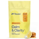NeuroGum Calm & Clarity Mints (Mesisidrun, 90 tükki) | GABA + L-Theanine + D3-vitamiin | Suhkruvaba meeleolu ja stressi leevendamise lisa
