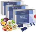 Stressi leevendamine |Passionflower 200mg |Vitamiin B6 ja B12 |Premium |Looduslik täiendus | Leevendab stressi reisides |Kiire toimega | 10 pulka (3. pakk)