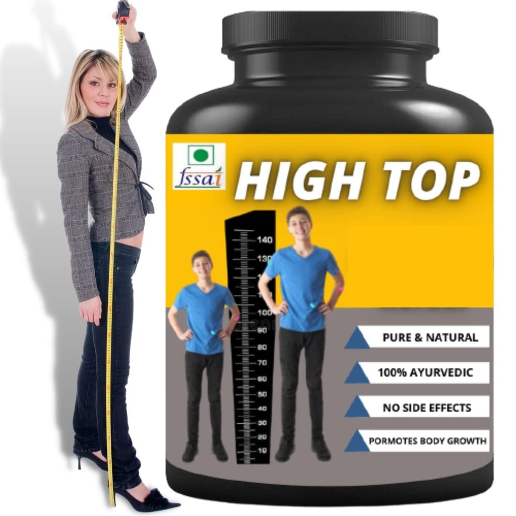 Sheltr High Top | Kõrguse suurendamine Kasvu ja kõrguse tõus | Kapsel | Ayurveda Meditsiin (pakk 1)