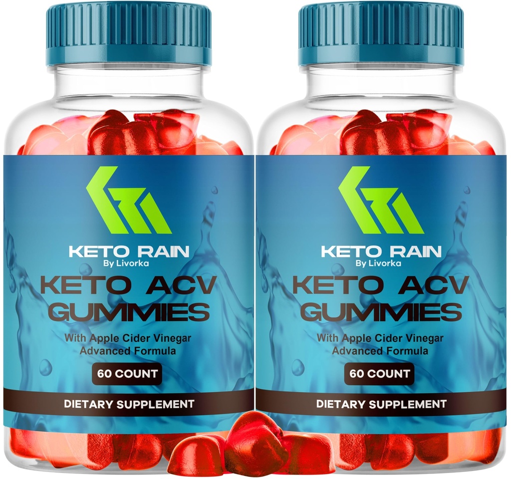 (2 Pack) Keto Rain Gummies - Keto Rain Advanced ACV Gummys, Keto Rain ACV Gummy 1050MG - All Natural Keto Rain Apple Siider Äädikas, KetoRain ACV Gummys, 120 Gummies 2 kuud