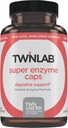 Twinlab Super Enzyme Caps - Kõhukinnisuse täiendamine seedetrakti ensüümidega - 50 kapslit