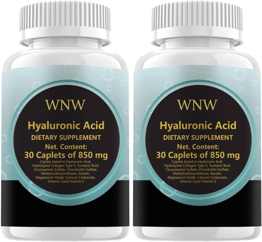 Uued hüaluroonhappega 30 kapslit 850 mg (2PCS)