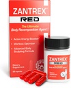 Zantrex Red Body Recomposition & Active Energy Booster Supplement | Toetab keha skulptuuri, suurenenud fookuse ja treeningu jõudlust | 28 kapslit
