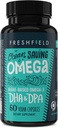Ookeani säästmine Omega, vetikad Omega 3, DHA lisand, 2-kuuline pakkumine, jätkusuutlikult hangitud, DHA kõrgeim tase kapsli kohta (440 mg), w / DPA