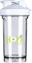 Lootus ravimatule mitte-Hodgkini lümfoomile Vähiteadlikkus Lill 18 Ounce Shaker Pudel Joogi Segaja Lekkimiskindel Pre Treening Proteiin Shakes Toit Asendamine Pudelid 500ML/18 Oz Valge