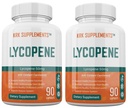 2 pudelit Lükopeen 50 mg 180 Kapsleid kokku