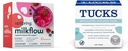 UpSpring Piimavool Elektrolüüt Imetamine Täiendus Jook Segu lambaläätse | Berry Flavor | 16 Joogisegud + TUCKS Ravimid Jahutuspadjad, 100 Count