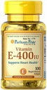 Puritan's Pride Vitamiin E 400 IU Softgels, 100 Count