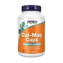 NOW toidulisandid, Cal-Mag kapslid D-vitamiiniga ja toetavad mineraale, toetavad luu tervist *, 240 Veg kapslit
