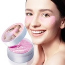 Rose Eye Mask-60 PCS- Silmaalused Patches Silmahooldusmask tumedatele ringidele Puffy Eyes Eye Bags Fine Lines Anti-korts hüaluroonhappega