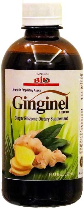Ginginel Vedelik, Ingverilisand, Fermenteeritud Vedelikekstrakt - 11.83 fl oz, soodustab seedimist, vähendab toksiini kogunemist kehas ja liigestes, Vegan