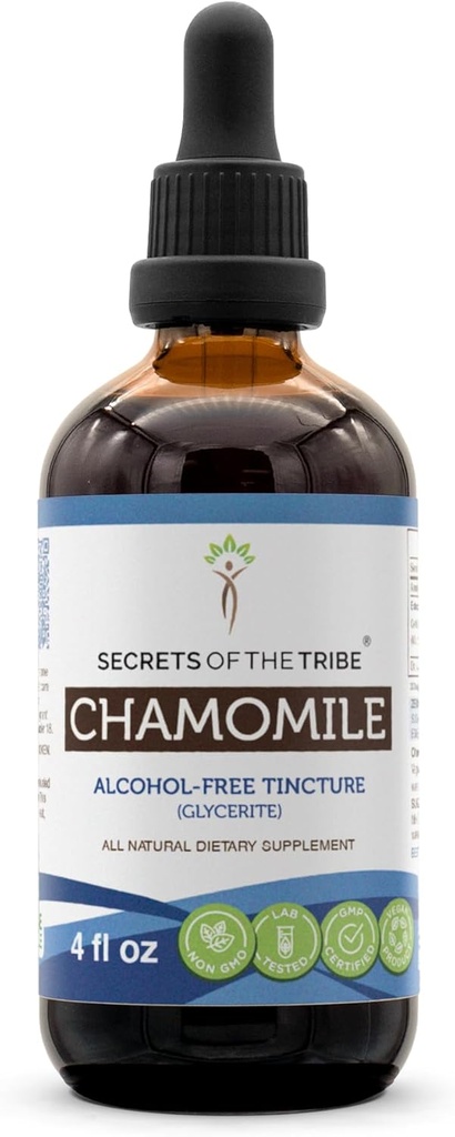 Saladused Tribe Kummel Alkoholivaba Vedel Ekstrakt, Kummel (Matricaria Recutita) Kuivatatud Lille Tinktuuri Lisa (4 FL OZ)