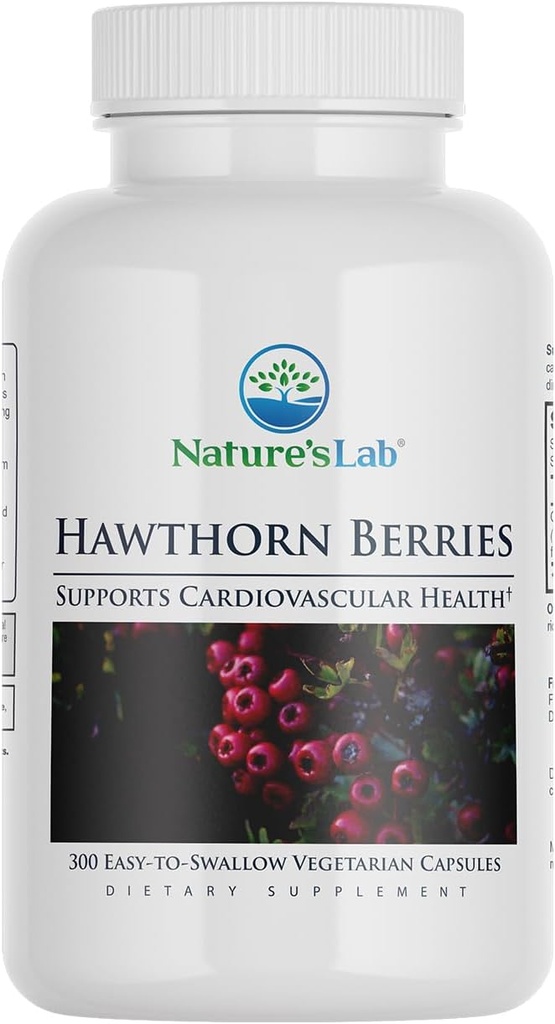 Looduse Lab Hawthorn Marjad - 300 kapslit