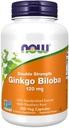 Nüüd Foods Ginkgo Biloba 120mg 200 Vcaps