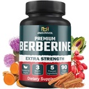 5-in-1 Berberine HCl koos Ceyloni kaneeli, piimaohakas, kurkum, artišokk - 90 kapslit 3 kuu pakkumiseks