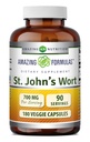 Amazing Formulas naistepuna täiendus (Hypericum Perforatum Extract) | 700 Mg serveerimise kohta | Veggie kapslid | Gluteenivaba | Mitte-GMO | valmistatud USAs (1 Pack | 180 Count)