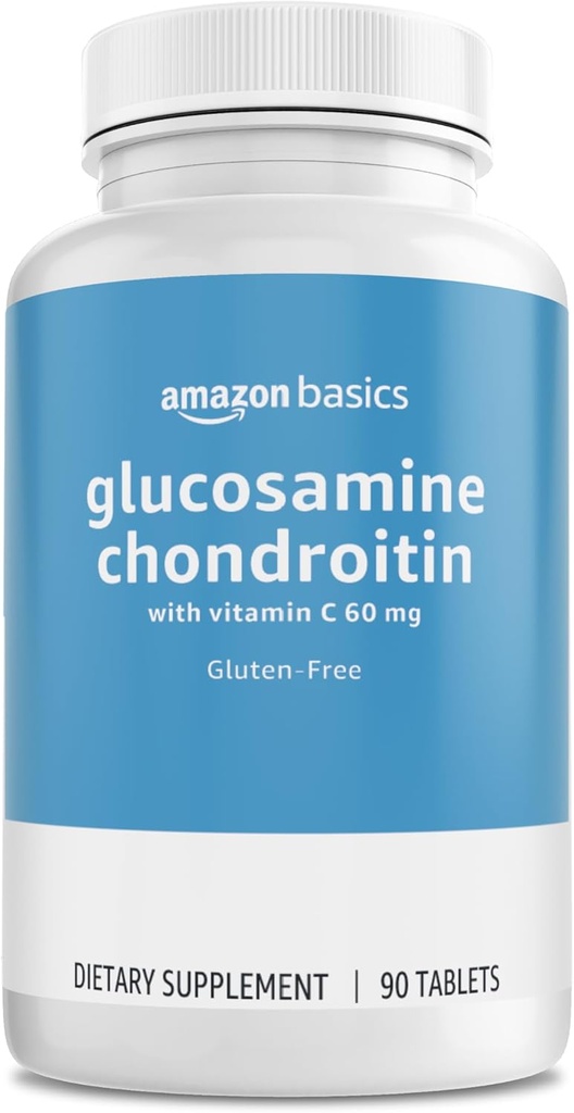 Amazonase põhitõed - glükoosamiini kondroitiin, 1500 mg, C-vitamiini 60 mg, 90 tabletti (2 portsjoni kohta), Gluteenivaba