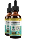 Prostavec Advanced Prostate Support Supplement - Vedel valem kiiremaks imendumiseks Pygeumiga, Saw Palmetto, Stinging Nettle + Kurkum & Damiana - Vegan, Non-GMO - 4 fl oz