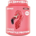 BIRDMAN Fitmingo Veganvalgu pulber inositooli, kollageeni võimendajate, hüaluroonhappe ja vitamiinidega | Madala süsivesikusisaldusega, piimavaba, madala kalorsusega | 23g taimset päritolu mustikavalgu pulber müo-inositooliga