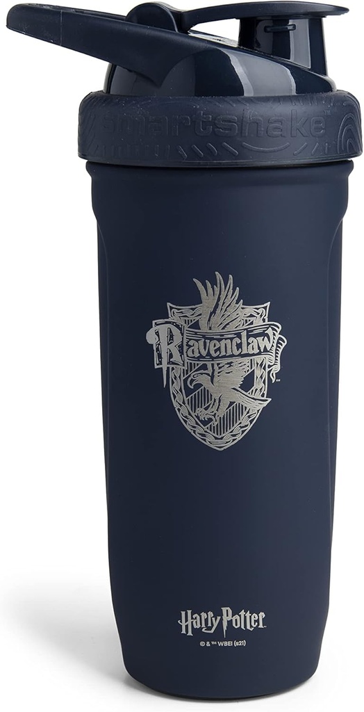 Smartshake Reforce roostevabast terasest Harry Potter Ravenclaw Shaker Bottle (900 ML / 30oz) | Kerge kaalu vastupidav spordipurk Soft Lid | Leakproof, BPA Free & DEHP Free