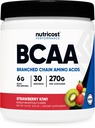Nutricost BCAA pulber (Maasikas Kiwi, 30 Servings) - optimaalne 2: 1: 1 suhe