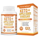 Puhtalt optimaalne Keto BHB & Apple siidri äädikakapslid - eksogeensed ketoonid koos emaga ketoosi toetamiseks, tervislikuks elustiiliks ja üldiseks heaoluks - 90 kapslit