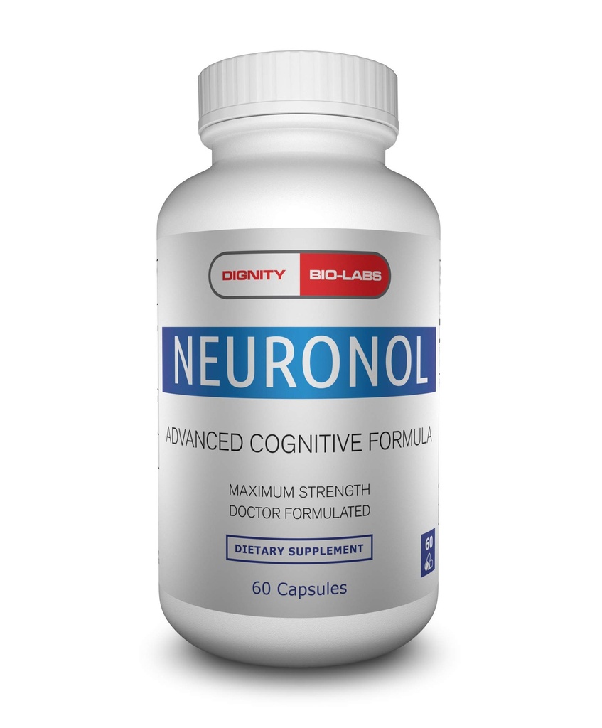Neuronol Dignity Bio-Labs: aju tervise valem mälu toetamiseks, fookuseks, selguseks ja kontsentratsiooniks - # 1 Nootroopne formuleeritud w/Dmae, Bacopa Monnieri, Ginkgo Biloba & More.