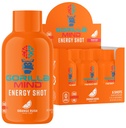 Gorilla režiimi energiakaadrid (6-Pack) - energiakaadrid täiustatud fookuse ja energia, suhkruvaba, kiire toimega, võimas valem vitamiinide ja looduslike ekstraktidega (oranž Rush)