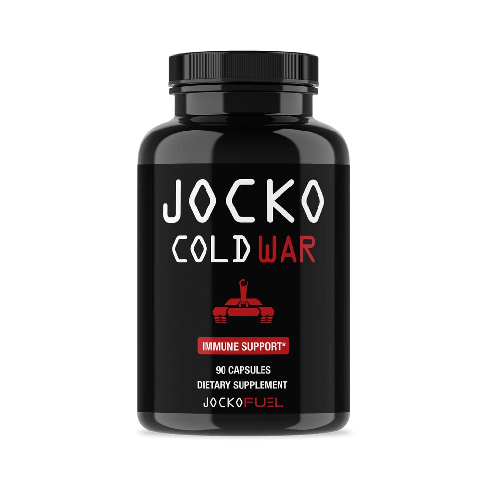 Jocko Kütuse Immune Support Supplement - Elderberry koos tsingi ja C-vitamiini täiskasvanutele - Immuunkaitse C-vitamiini, D3, Superfoods, maitsetaimed ja mineraalid (90 kapslit)