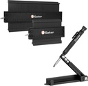 Saker Multifunktsionaalne skriptimisvahend & Saker Contour Duplication Gauge (10 tolli + 5 tolli) (BLACK)