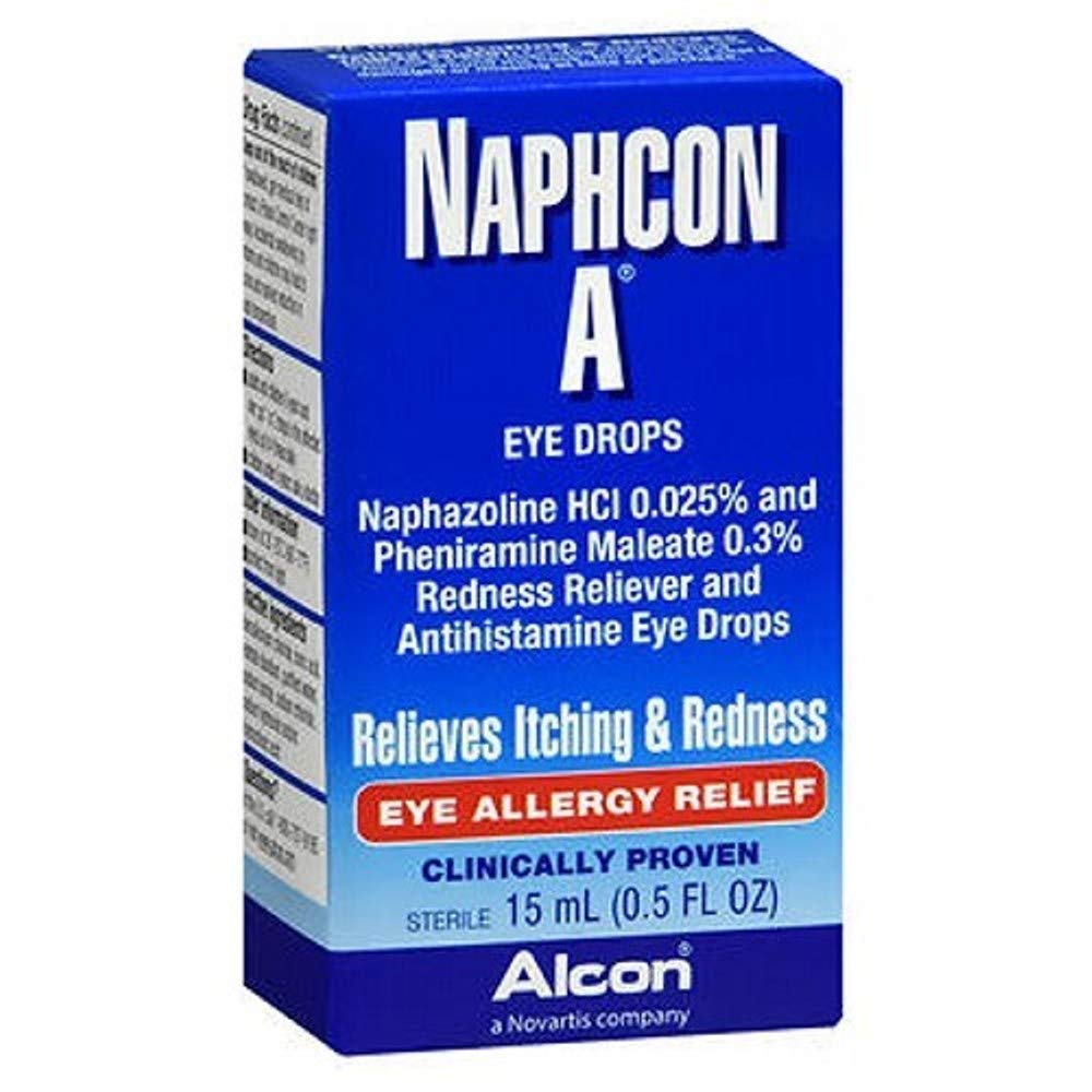 NAPHCON A silmatilgad, 15 ml (3 pakendis)