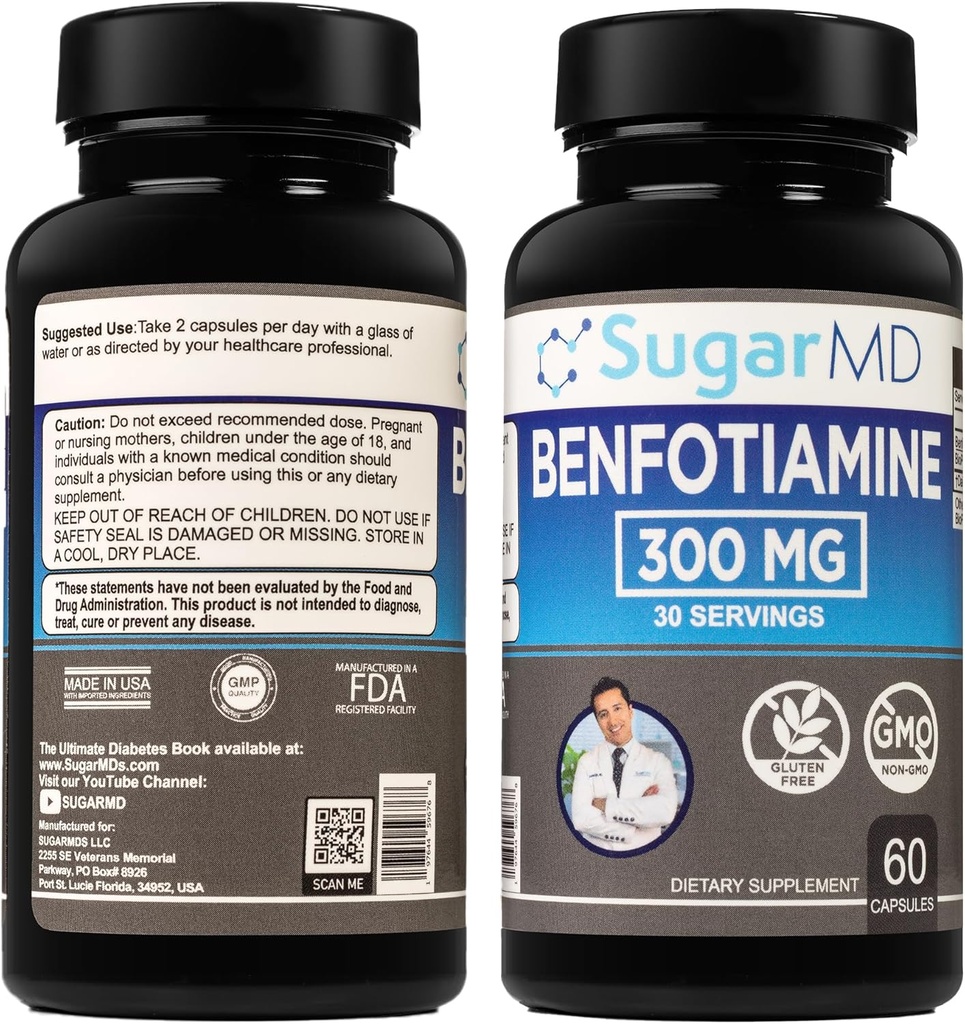SugarMD Benfotiamiin 300 MG