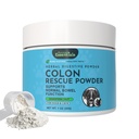 Animal Essentials Colon Rescue Powder - Taimne seedetrakti abi koertele ja kassidele, Phytomucil, tervislik seedetrakti, sertifitseeritud orgaanilised maitsetaimed, säilitusaineteta, glütseriinipõhine valem - 1 Oz