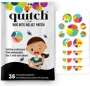 Quitch Squito Bite Itch Relief Patch, Pärast Bite Putukate Bite Ravi, Anti Itch Cream Alternatiivne, Putukate Bite Relief, Kruiis, Reisimine Ja Telkimine Oluline lastele